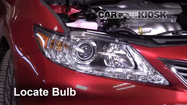 2015 Lexus ES300h 2.5L 4 Cyl. Lights Daytime Running Light (replace bulb)